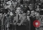 Standbild politischen Kundgebung Berlin Deutschland, 1949, aus Sekunde 31 historischem Filmmaterial Videoclip 65675065706
