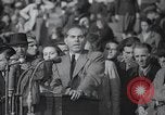 Standbild politischen Kundgebung Berlin Deutschland, 1949, aus Sekunde 33 historischem Filmmaterial Videoclip 65675065706