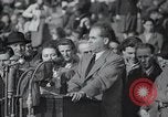 Standbild politischen Kundgebung Berlin Deutschland, 1949, aus Sekunde 35 historischem Filmmaterial Videoclip 65675065706