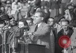 Standbild politischen Kundgebung Berlin Deutschland, 1949, aus Sekunde 38 historischem Filmmaterial Videoclip 65675065706