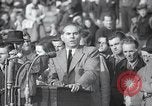 Standbild politischen Kundgebung Berlin Deutschland, 1949, aus Sekunde 44 historischem Filmmaterial Videoclip 65675065706
