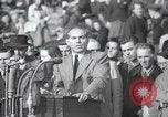 Standbild politischen Kundgebung Berlin Deutschland, 1949, aus Sekunde 47 historischem Filmmaterial Videoclip 65675065706
