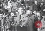 Standbild politischen Kundgebung Berlin Deutschland, 1949, aus Sekunde 49 historischem Filmmaterial Videoclip 65675065706