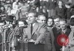 Standbild politischen Kundgebung Berlin Deutschland, 1949, aus Sekunde 51 historischem Filmmaterial Videoclip 65675065706