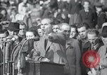 Standbild politischen Kundgebung Berlin Deutschland, 1949, aus Sekunde 52 historischem Filmmaterial Videoclip 65675065706
