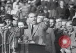 Standbild politischen Kundgebung Berlin Deutschland, 1949, aus Sekunde 55 historischem Filmmaterial Videoclip 65675065706
