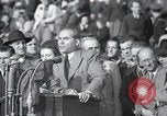 Standbild politischen Kundgebung Berlin Deutschland, 1949, aus Sekunde 57 historischem Filmmaterial Videoclip 65675065706