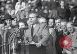 Standbild politischen Kundgebung Berlin Deutschland, 1949, aus Sekunde 58 historischem Filmmaterial Videoclip 65675065706