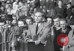 Standbild politischen Kundgebung Berlin Deutschland, 1949, aus Sekunde 59 historischem Filmmaterial Videoclip 65675065706