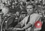 Standbild Freiheitskundgebung gegen die sowjetische Blockade Berlin Deutschland, 1948, aus Sekunde 52 historischem Filmmaterial Videoclip 65675065720