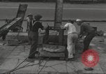 Image of removing rubble Berlin Germany, 1953, second 57 stock footage video 65675065728
