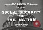 Standbild soziale Sicherheit Board United States USA, 1939, aus Sekunde 10 historischem Filmmaterial Videoclip 65675065738