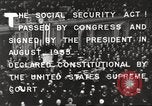Standbild soziale Sicherheit Board United States USA, 1939, aus Sekunde 42 historischem Filmmaterial Videoclip 65675065738