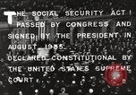 Standbild soziale Sicherheit Board United States USA, 1939, aus Sekunde 46 historischem Filmmaterial Videoclip 65675065738