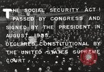 Standbild soziale Sicherheit Board United States USA, 1939, aus Sekunde 51 historischem Filmmaterial Videoclip 65675065738