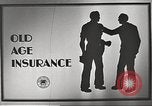 Image of old age insurance United States USA, 1939, second 4 stock footage video 65675065740
