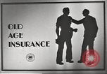 Image of old age insurance United States USA, 1939, second 7 stock footage video 65675065740