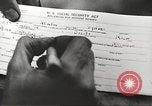 Image of old age insurance United States USA, 1939, second 23 stock footage video 65675065740