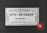 Image of old age insurance United States USA, 1939, second 40 stock footage video 65675065740