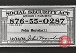 Image of old age insurance United States USA, 1939, second 41 stock footage video 65675065740