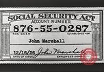 Image of old age insurance United States USA, 1939, second 43 stock footage video 65675065740