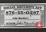 Image of old age insurance United States USA, 1939, second 46 stock footage video 65675065740