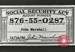 Image of old age insurance United States USA, 1939, second 47 stock footage video 65675065740