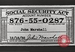 Image of old age insurance United States USA, 1939, second 49 stock footage video 65675065740