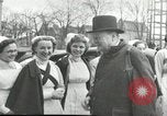 Image of Winston Churchill Bristol England United Kingdom, 1941, second 7 stock footage video 65675065767