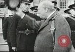 Image of Winston Churchill Bristol England United Kingdom, 1941, second 30 stock footage video 65675065767