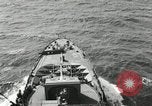 Image of Royal Canadian Navy anti-aircraft destroyer Atlantic Ocean, 1941, second 27 stock footage video 65675065768