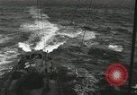Image of Royal Canadian Navy anti-aircraft destroyer Atlantic Ocean, 1941, second 34 stock footage video 65675065768
