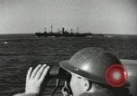 Image of Royal Canadian Navy anti-aircraft destroyer Atlantic Ocean, 1941, second 17 stock footage video 65675065769