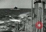 Image of Royal Canadian Navy anti-aircraft destroyer Atlantic Ocean, 1941, second 20 stock footage video 65675065769