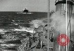 Image of Royal Canadian Navy anti-aircraft destroyer Atlantic Ocean, 1941, second 21 stock footage video 65675065769