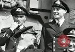 Image of Royal Canadian Navy anti-aircraft destroyer Atlantic Ocean, 1941, second 32 stock footage video 65675065769