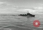 Image of Royal Canadian Navy anti-aircraft destroyer Atlantic Ocean, 1941, second 38 stock footage video 65675065769