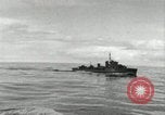 Image of Royal Canadian Navy anti-aircraft destroyer Atlantic Ocean, 1941, second 40 stock footage video 65675065769