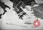Image of Map of Axis controlled Balkans Soviet Union, 1941, second 1 stock footage video 65675065791