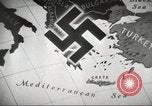 Image of Map of Axis controlled Balkans Soviet Union, 1941, second 3 stock footage video 65675065791