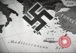 Image of Map of Axis controlled Balkans Soviet Union, 1941, second 4 stock footage video 65675065791