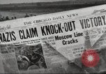 Standbild Operation Barbarossa die deutsche Invasion der Sowjetunion Sowjetunion, 1941, aus Sekunde 34 historischem Filmmaterial Videoclip 65675065793