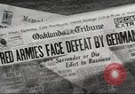 Standbild Operation Barbarossa die deutsche Invasion der Sowjetunion Sowjetunion, 1941, aus Sekunde 42 historischem Filmmaterial Videoclip 65675065793