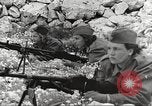 Image of Yugoslav Partisan women Yugoslavia, 1944, second 20 stock footage video 65675065802