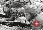 Image of Yugoslav Partisan women Yugoslavia, 1944, second 32 stock footage video 65675065802