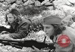 Image of Yugoslav Partisan women Yugoslavia, 1944, second 34 stock footage video 65675065802