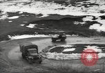 Image of convoy of trucks Crimea Ukraine, 1945, second 57 stock footage video 65675065822