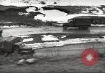 Image of convoy of trucks Crimea Ukraine, 1945, second 59 stock footage video 65675065822