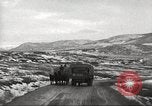 Image of convoy of trucks Crimea Ukraine, 1945, second 3 stock footage video 65675065823