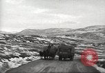Image of convoy of trucks Crimea Ukraine, 1945, second 4 stock footage video 65675065823